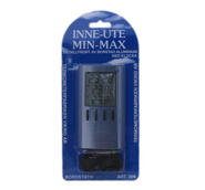 Termometer Alu m klocka