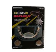 Kepslampa 5+2Led